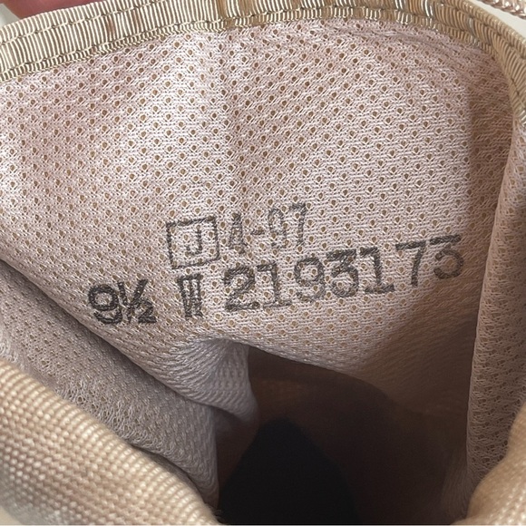 Steel Toe Military Combat Boots Tan Men Size 9.5 - Picture 7 of 11